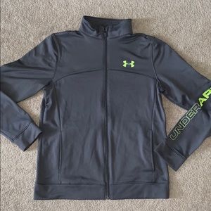 Boys under armour jacket sweatshirt